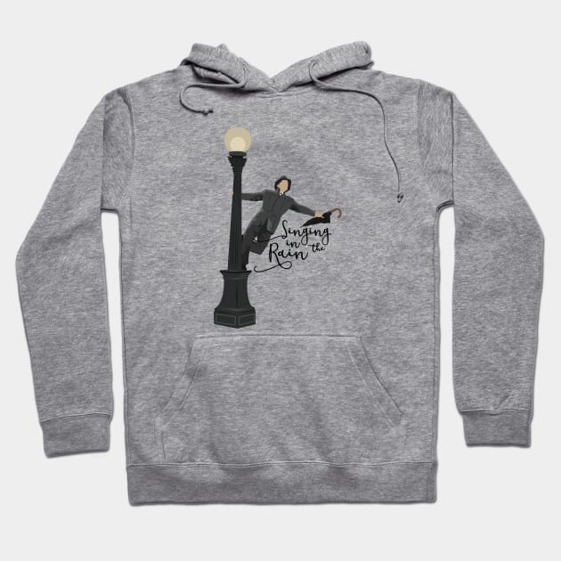 Singing in the Rain Hoodie by mariansar